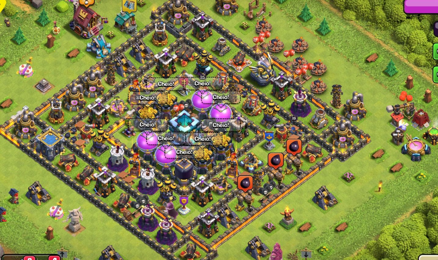 Conta Clash of Clans Level 135 CV 13