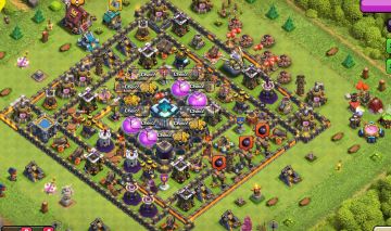 Conta Clash of Clans Level 135 CV 13