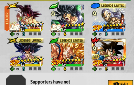 DRAGON BALL LEGENDS REROLLs