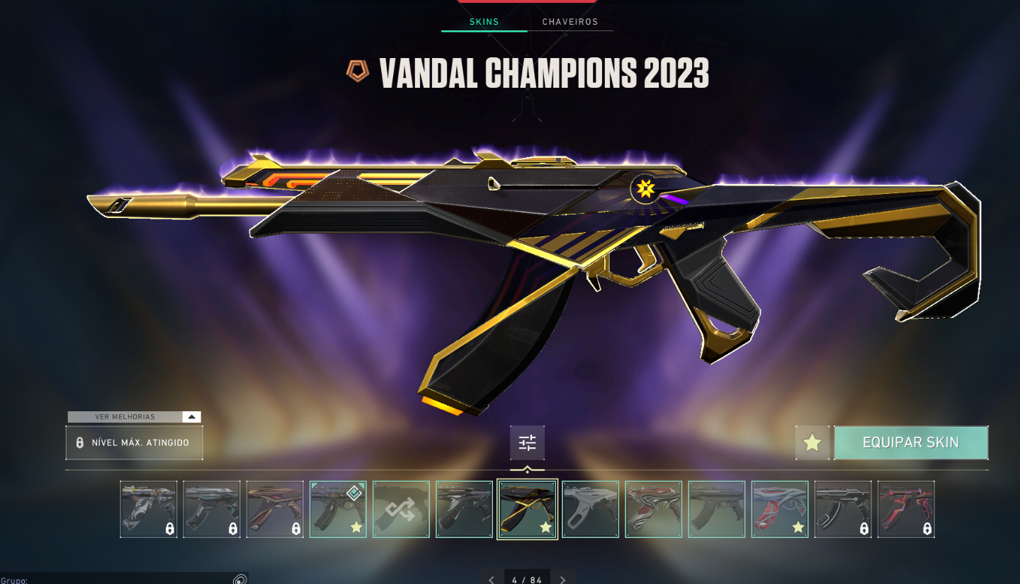 Conta valorant com 3 champions