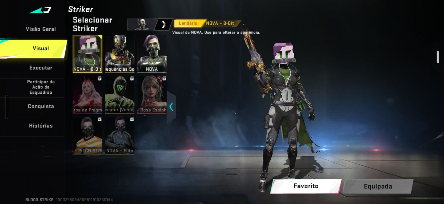 CONTA DE BLOOD STRIKE BARATA ATÉ DEMAIS