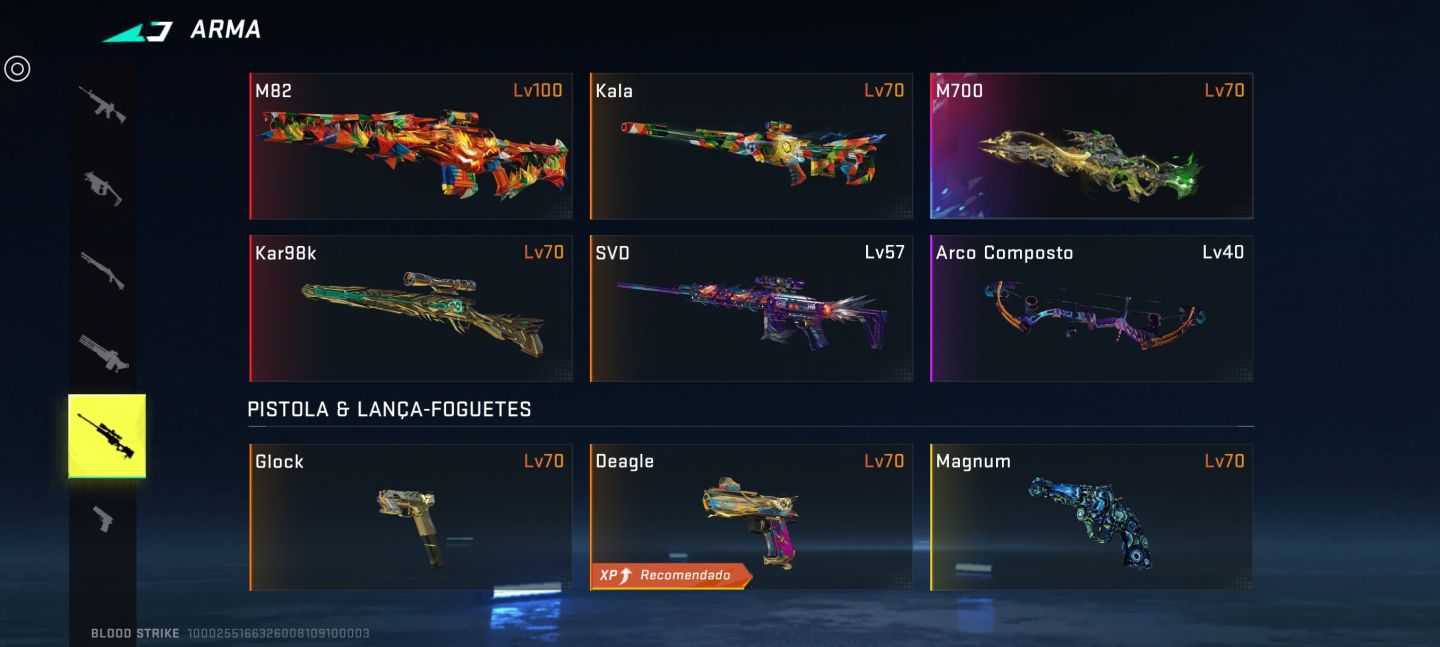 Conta blood strike impecável na barbadaa