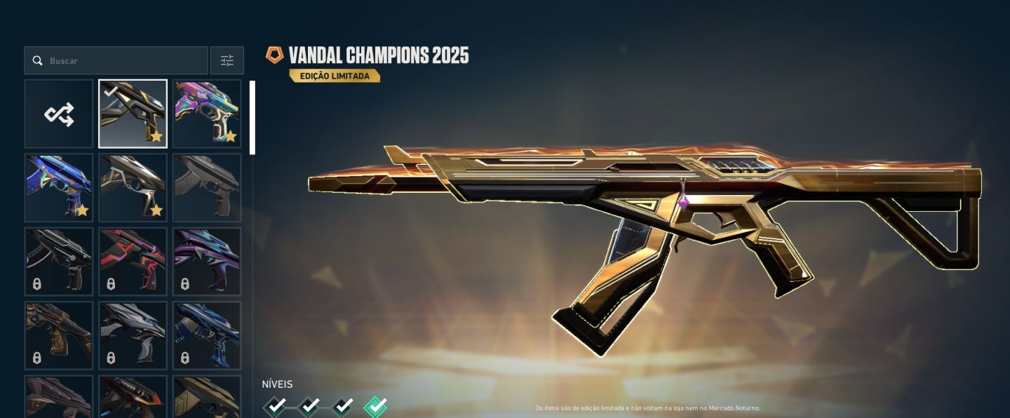 CONTA VALORANT IMPERDÍVEL | VANDAL CHAMPIONS, BALISONG & SKINS PREMIUM