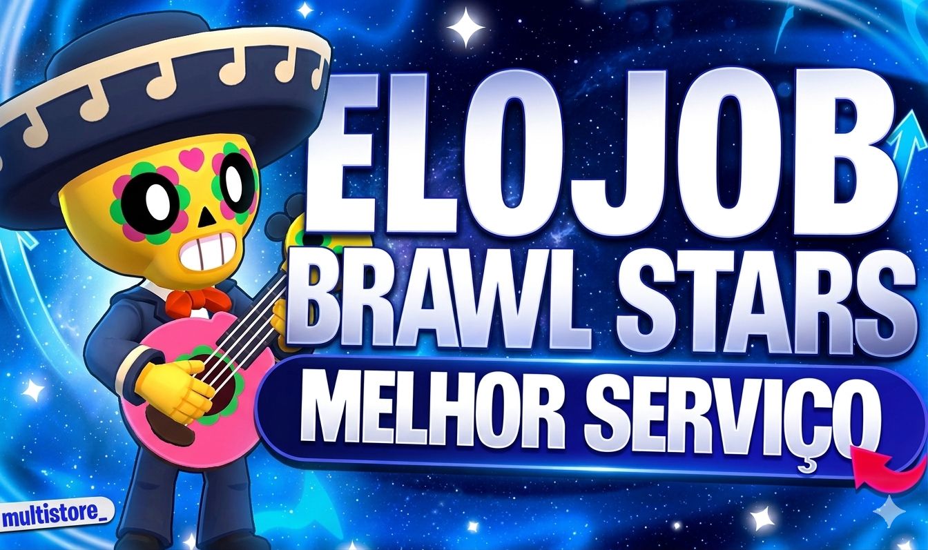 ELOJOB-BRAWL STARS, farm trofeus rank prestigio missao diaria e mega missao