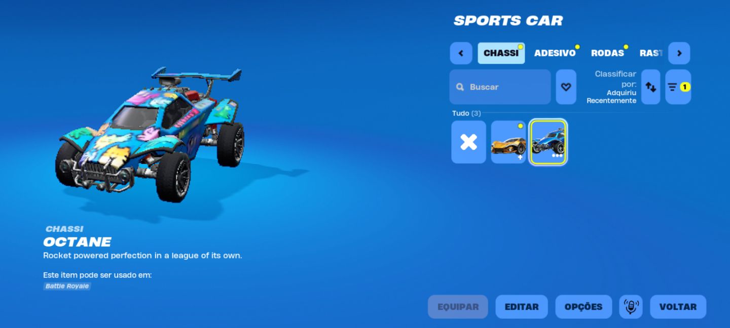 Conta fortnite com 13 skins