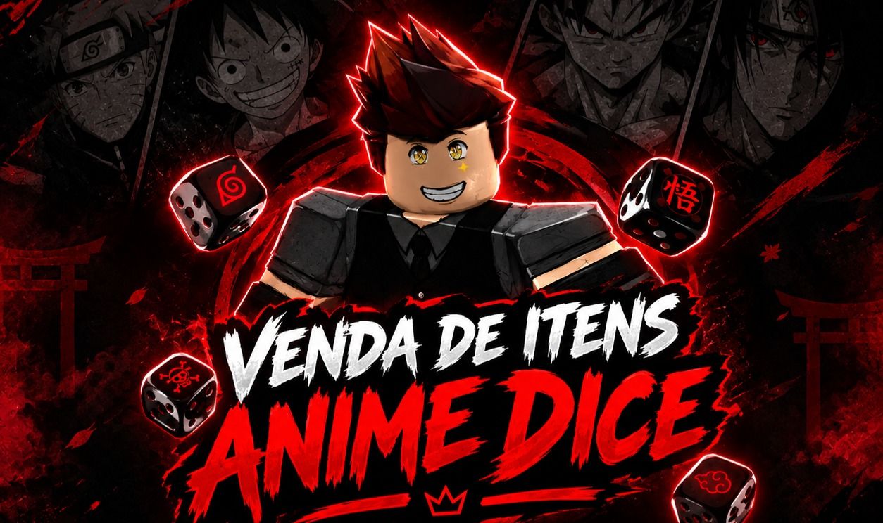 Vendendo itens anime dice