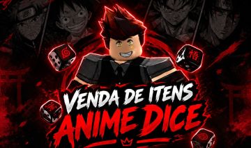 Vendendo itens anime dice