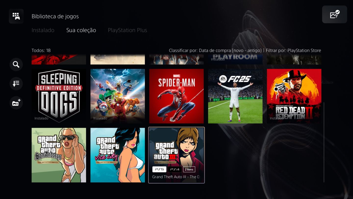 CONTA PSN/COM DIVERSOS JOGOS.