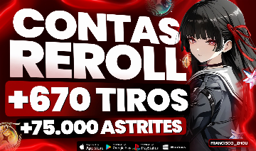 WUTHERING WAVES CONTAS REROLL | +80000 ASTRITES | AMÉRICA - ENTREGA AUTOMÁTICA