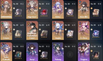 Conta HSR Upada Rank 70 E Genshin Impact AR 49 (CHEQUE A DESCRIÇÃO)