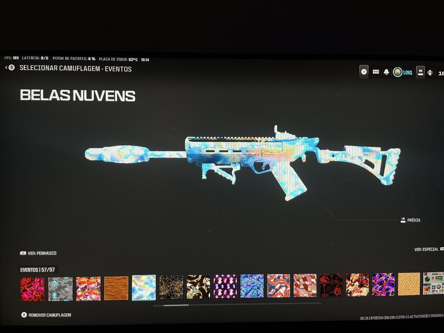 MELHOR CONTA DO SITE COD MW3/MW2 WARZONE INCRIVEL SKINS TOPS