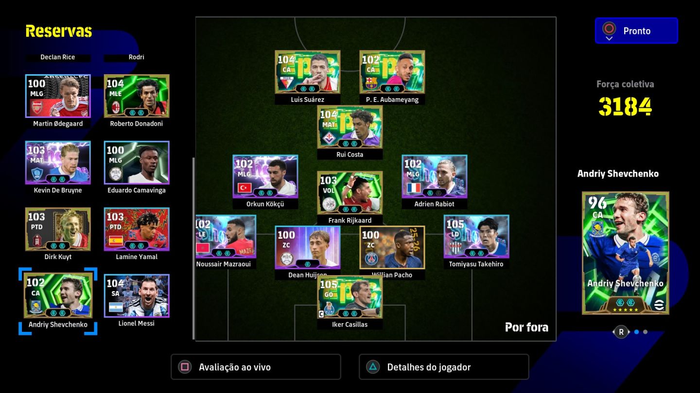 VENDE-SE CONTA eFOOTBALL PS4/PS5