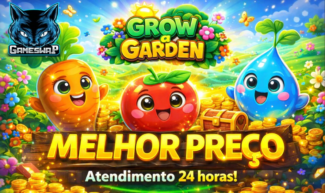 [CONFIRA NOSSOS PREÇOS / TODOS OS PETS] GROW A GARDEN | CRESÇA UM JARDIM - 24/7