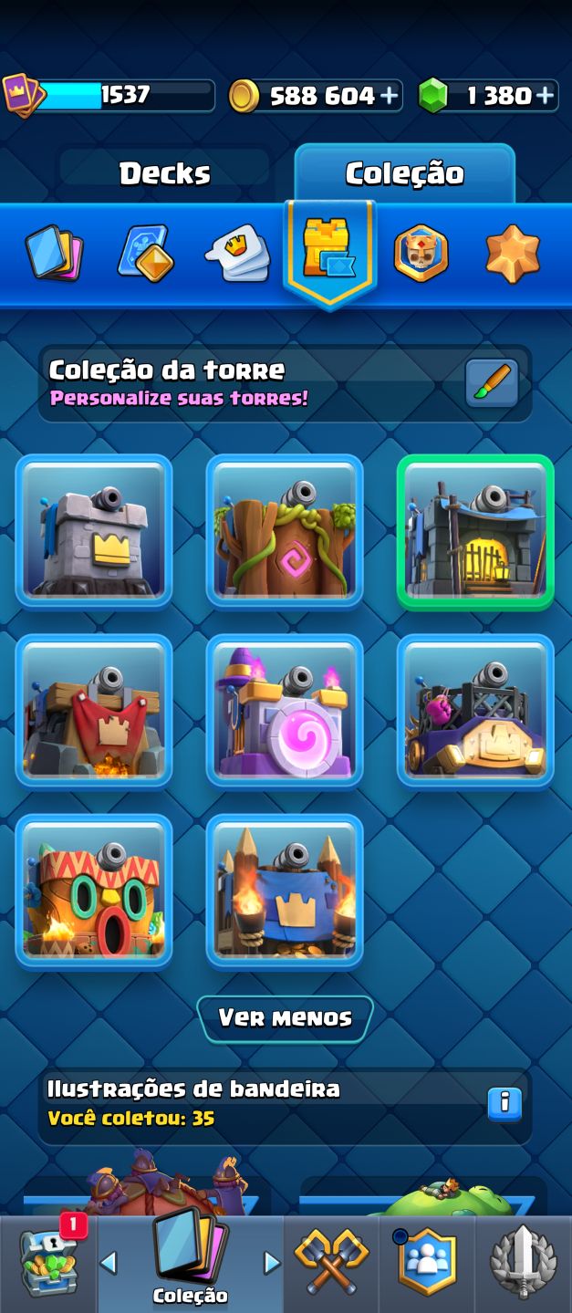 Clash Royale- Conta Antiga com várias evoluções.