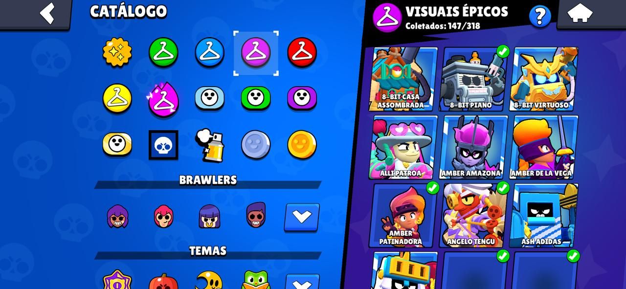 CONTA BRAWL STARS | 29.4K | BRAWLERS (106/106) |SHELLY ESTELAR+81 HIPERCARGAS