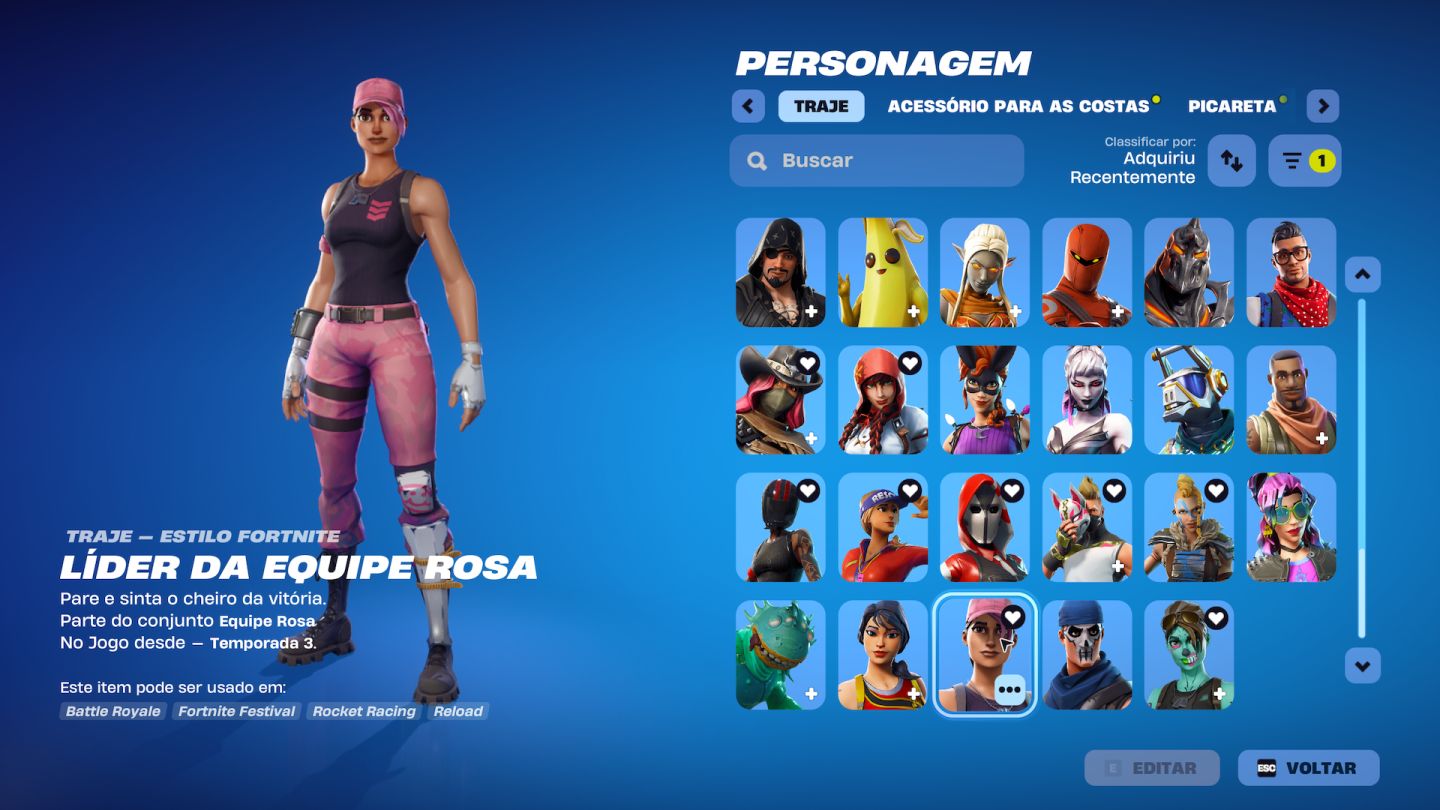 Conta Fortnite Cap 1.0 (Melhor da ggmax)