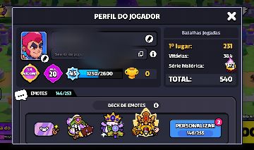 CONTA SQUAD BUSTERS À VENDA ALTA PROGRESSÃO