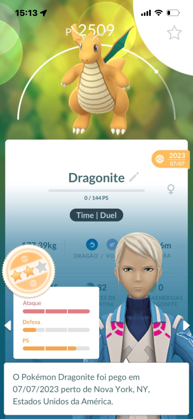 CONTA TOP DEMAIS DE POKEMON GO