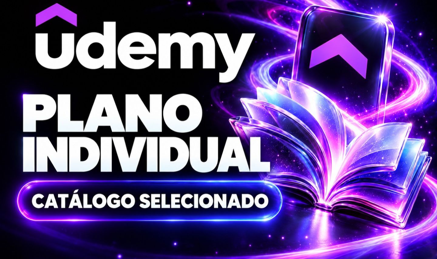 Udemy Plano Individual 30 dias | Conta pronta | Catálogo selecionado