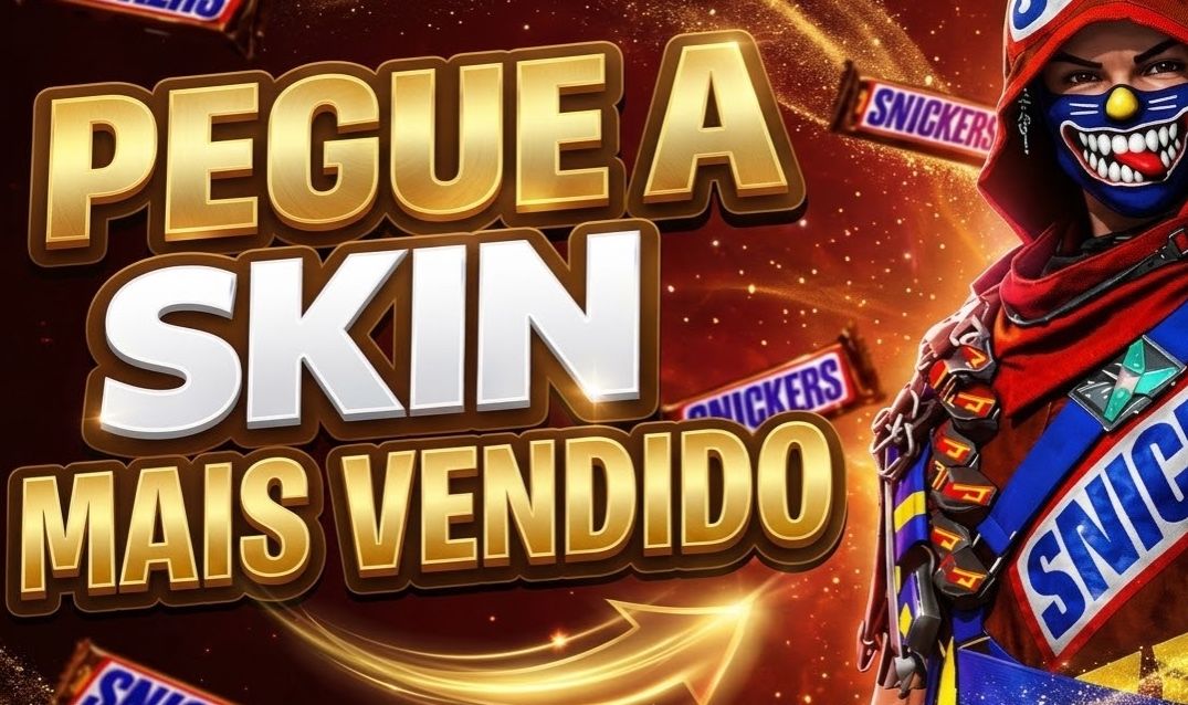 CODIGUIN SNIKERS FREE FIRE - ENTREGA RÁPIDA
