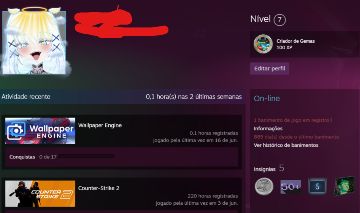 Conta steam, com 86 jogos