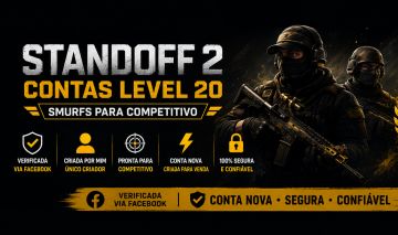 CONTA STANDOFF 2 LVL 20 | SMURFS VIA FACEBOOK