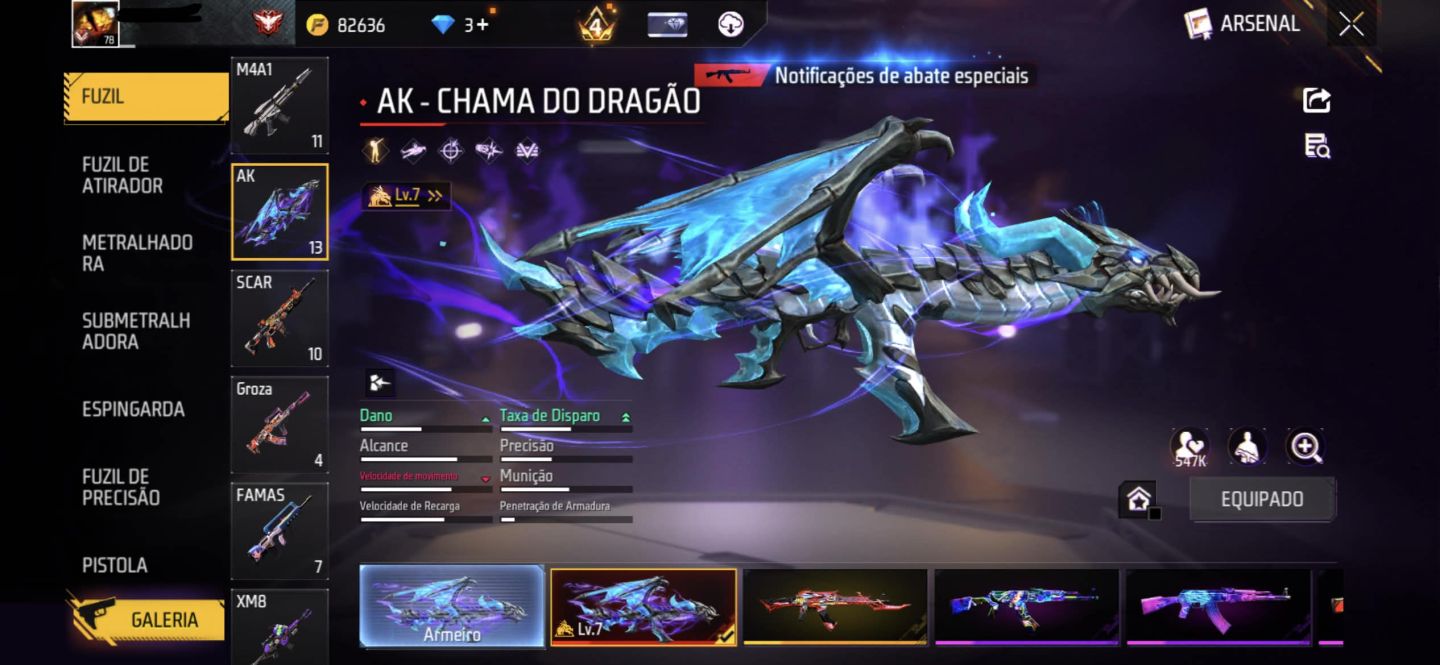 CONTA DE FF GEMADA PASSE STEAMPUNK + FREE FIRE + MESTRE TEMPORADA 8 + PUNHOS