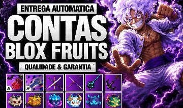 [CONTAS BARATAS LVL MAX + ITENS] BLOX FRUITS (ENTREGA AUTOMATICA)