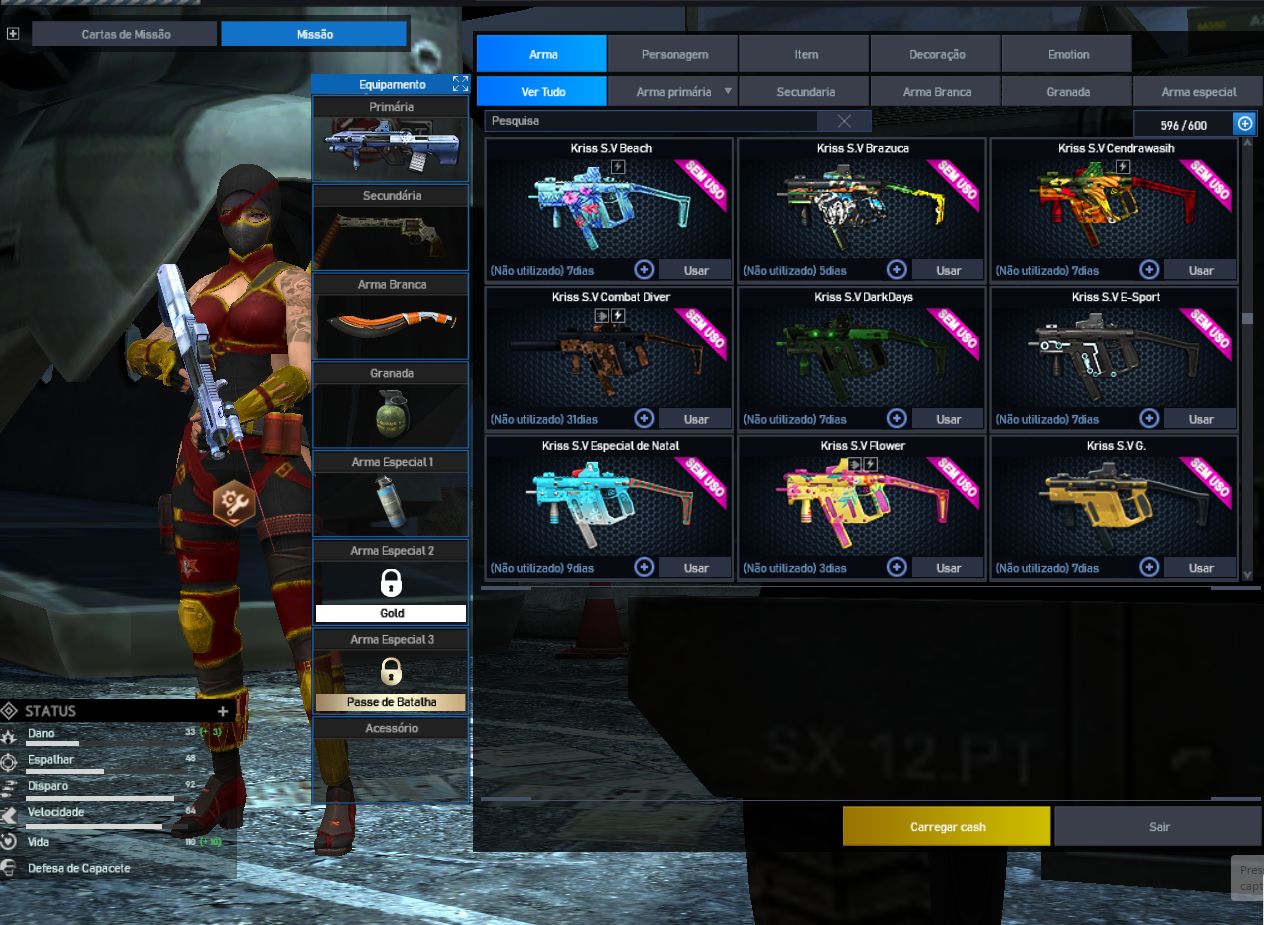 Conta de Point Blank General duas estrelas