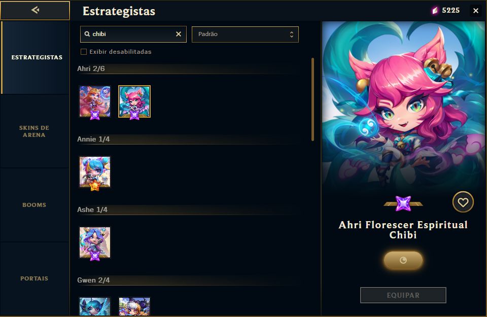 Conta de Colecionador - Black Alistar, UFO Corki, Ahri do Faker e +