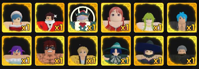 [Oferta Relâmpago]PERSONAGENS LIMITADOS ANIME ADVENTURES