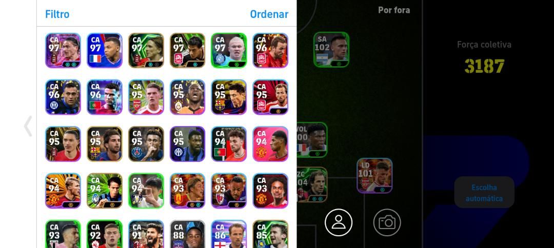 CONTA TOP - eFootball - 3187FC Basten/ Raúl / Cannavaro /Baresi / ParkJiSung