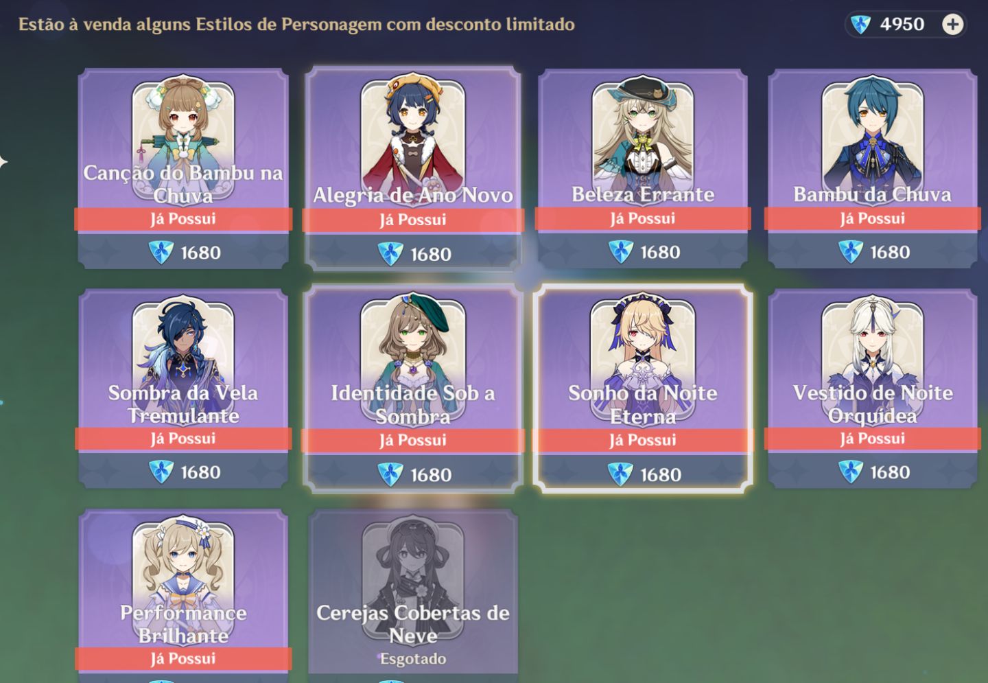 Conta de Genshin com Mavuika C2, Furina C2, Xilonen e etc! - Endgame - Aether!