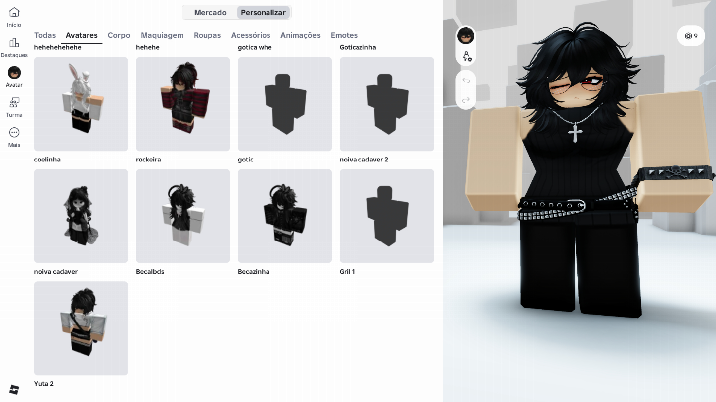 Roblox Feminina Stacked ( Leia a descrição! )