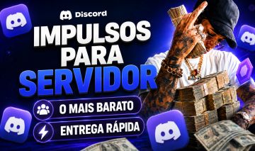 IMPULSOS BOOST PARA SERVIDOR DISCORD - BOOST IMPULSO 1/3 MÊS