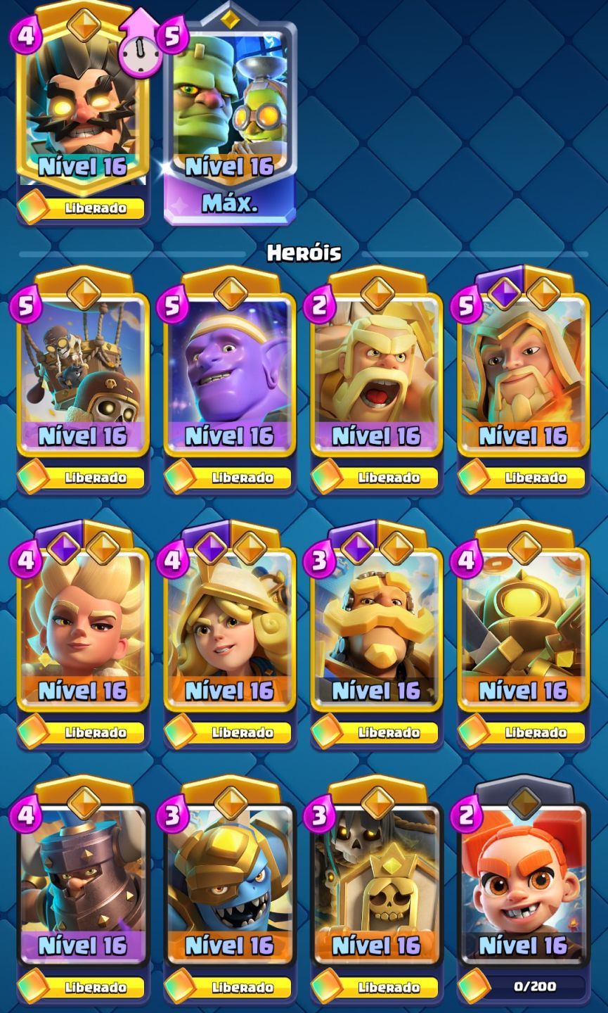 [CONTA CLASH ROYALE 8 ANOS NÍVEL VETERANA]