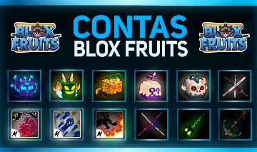 CONTAS BLOX FRUITS LEVEL MÁXIMO COM - Roblox - Blox Fruits - GGMAX