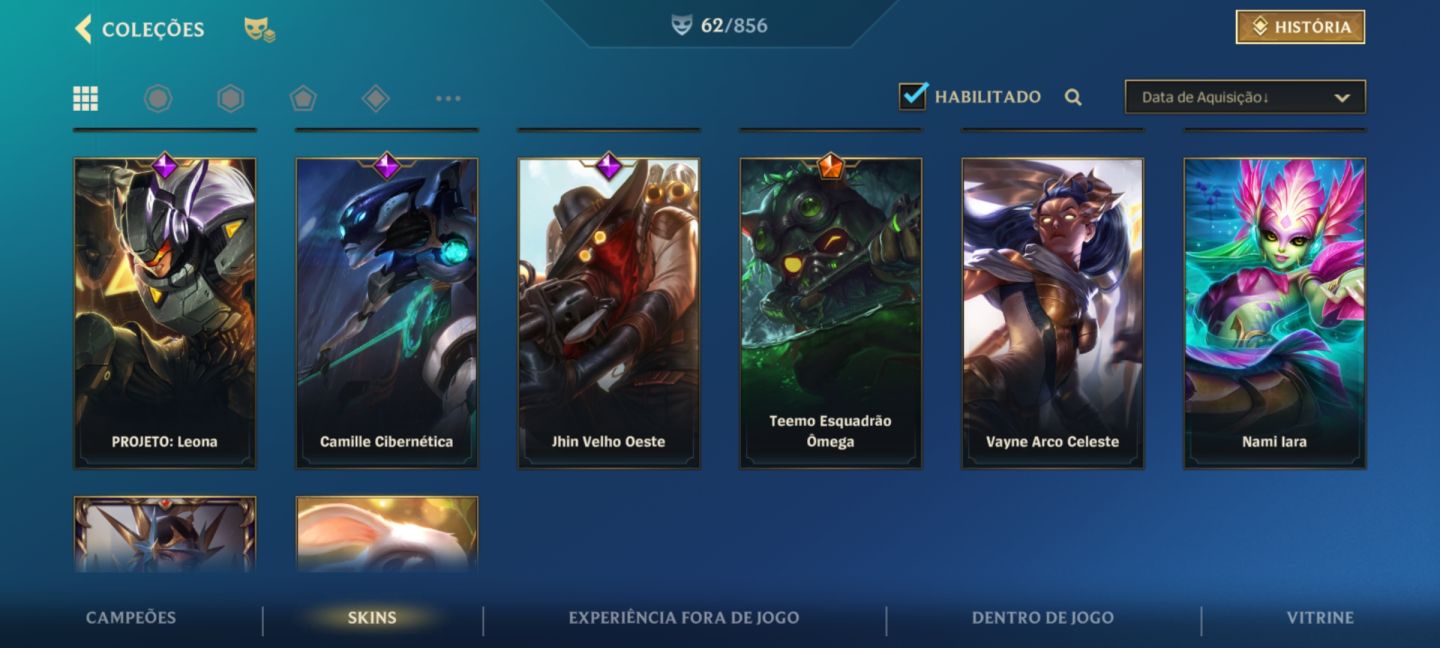 Conta WIld Rift League Of Legends 62 Skins De Eventos E Coleção Leona Completa