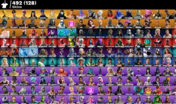 Conta fortnite machado leviatã e mint e 491 skins