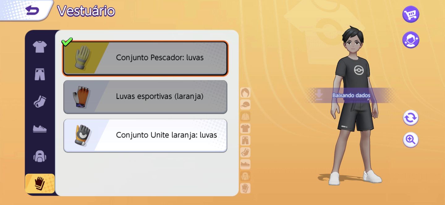 Conta de Pokémon Unite