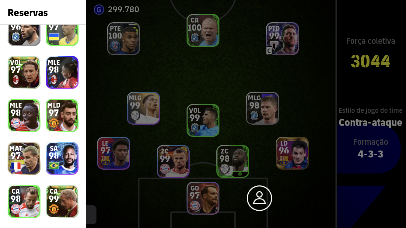 CONTA EFOOTBALL