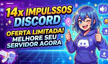 14x IMPULSOS SERVIDOR DISCORD 1 MÊS