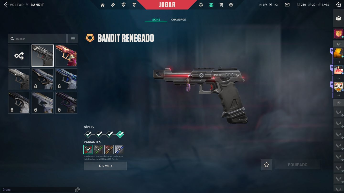 CONTA PRA VENDA COM VARIAS SKINS , TUDO LIBERADO