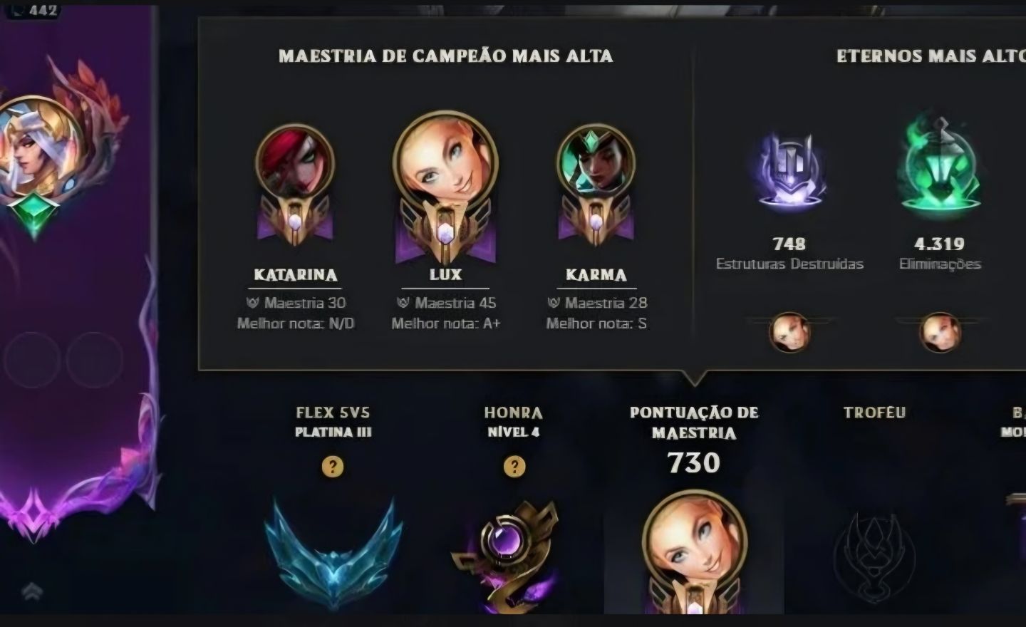 (DESAPEGO) Conta de League Of Legends com Muitas Skins!