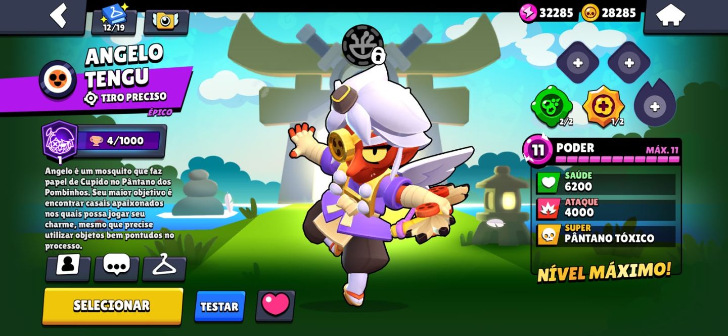 Conta de brawl antiga e com muitas skins e brawlers