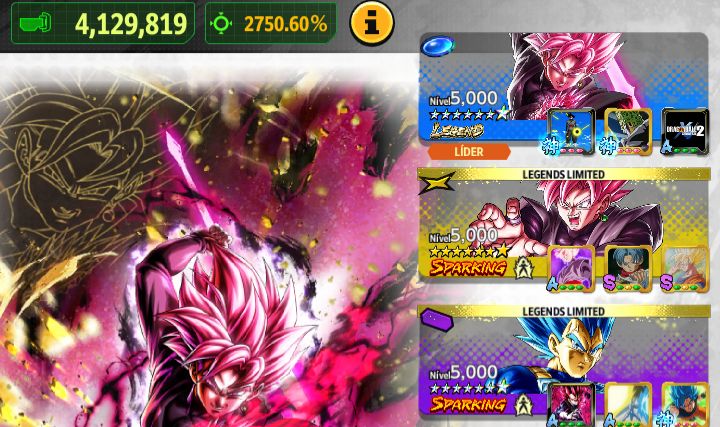Continha com Black 14 estrelas, vegeta god,Trunks, dbx2