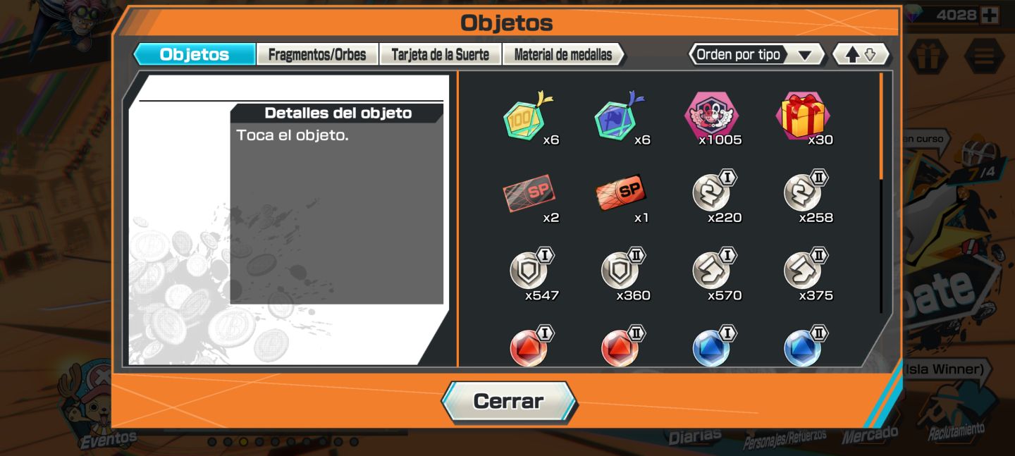 ACC TOP ONE PIECE BOUNTY RUSH BARATA