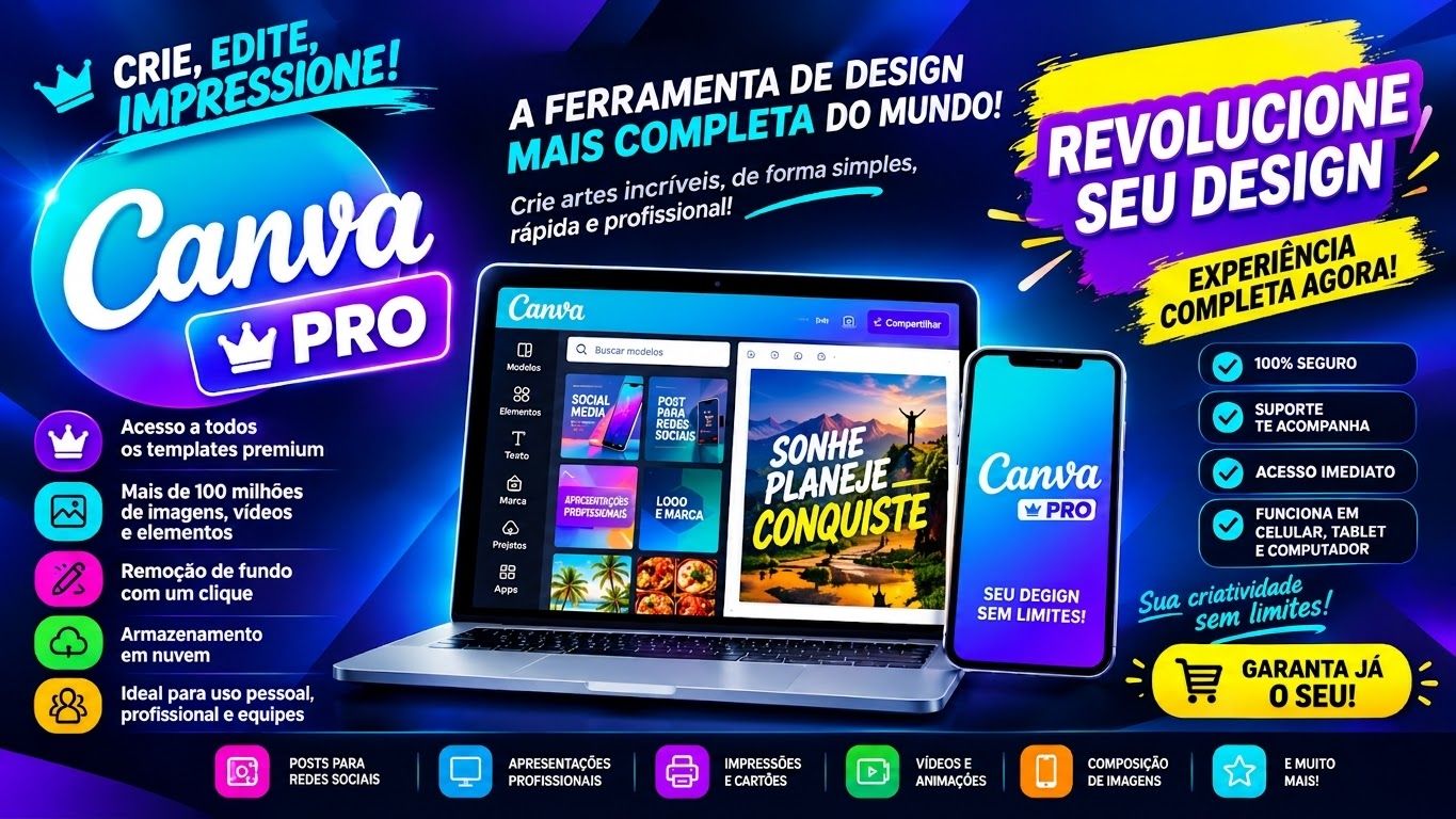 O MELHOR DO DISAGNE CANVA