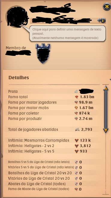 Full spec em todos os trajes, healers, metamorfos, e etc...
