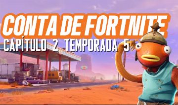 CONTA DE FORTNITE CAP 2 TEMP 5!!